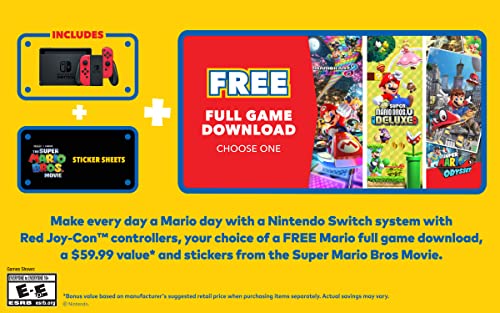 Nintendo Switch Mario Choose One Bundle V5750