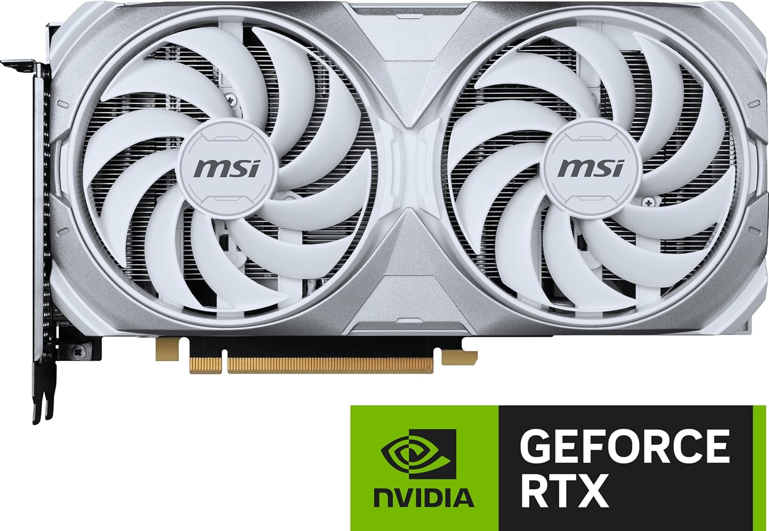 MSI Gaming RTX 4070 Ti Super Ventus 2X White OC 16G Graphics Card L868