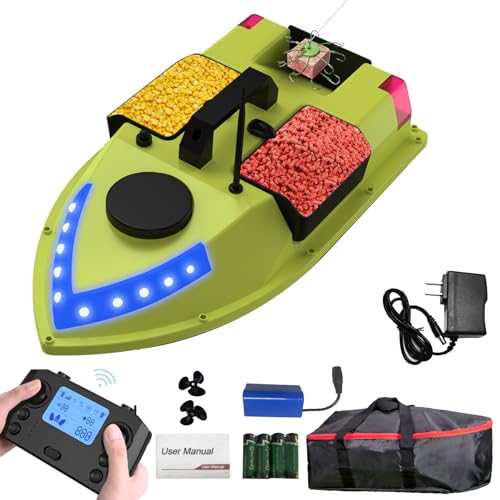 RC Fishing Bait Boat with GPS for Carp Fishing Auto Navigation,Cruise Control