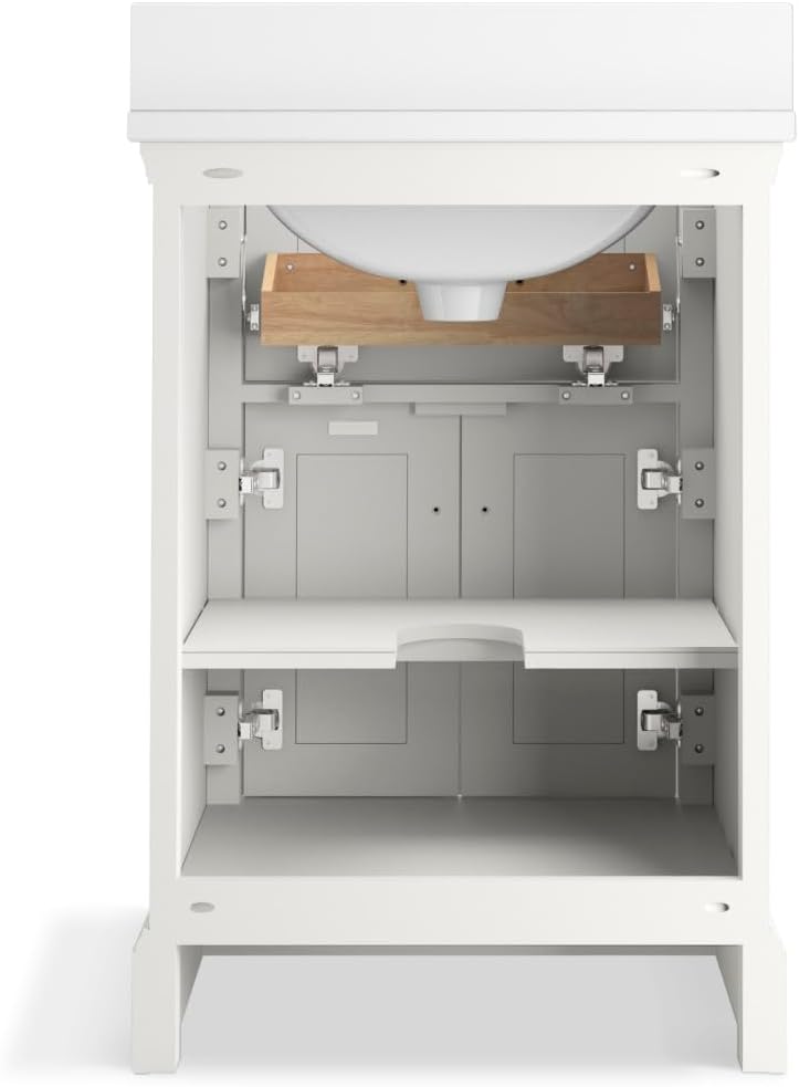KOHLER Charlemont 24 in. Bathroom Vanity with Sink and Quartz Top J823937
