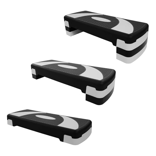 BalanceFrom Aerobic Step Platform Exercise Stepper for Home Gym Cardio & Balance Training B6436