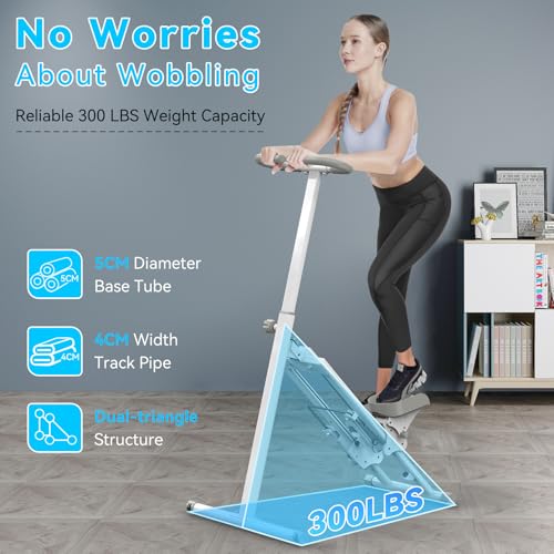Foldable Stair Stepper with Large Pedal for Home Workout O485893