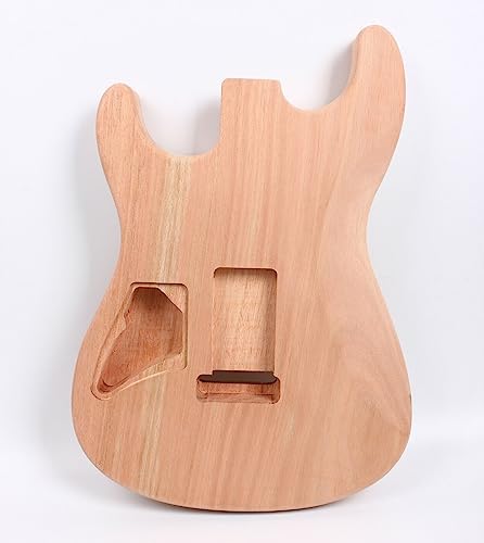 Mahogany Electric Guitar Body Blank Unfinished DIY ST Replacement S838
