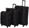 American Tourister Pop Max Softside Luggage 3-Piece Set with Spinner Wheels, Purple R70056
