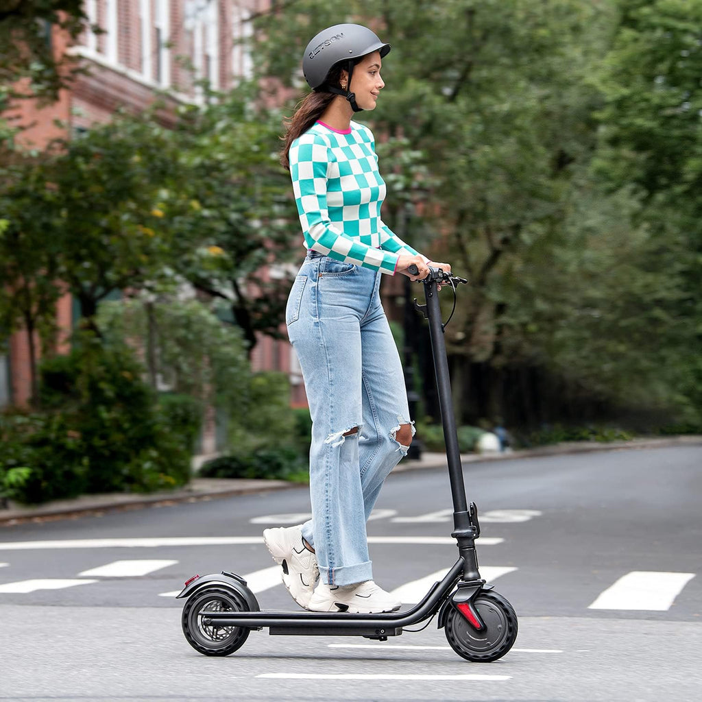 Jetson Racer Electric Scooter, 15 mph, 16 mi Range, Black U467454