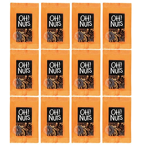 Oh! Nuts Sunflower Seeds Roasted Salted | Hulled Sunflower Kernels Healthy Snack | Individual Serving Size Packs 1.5 oz X 16