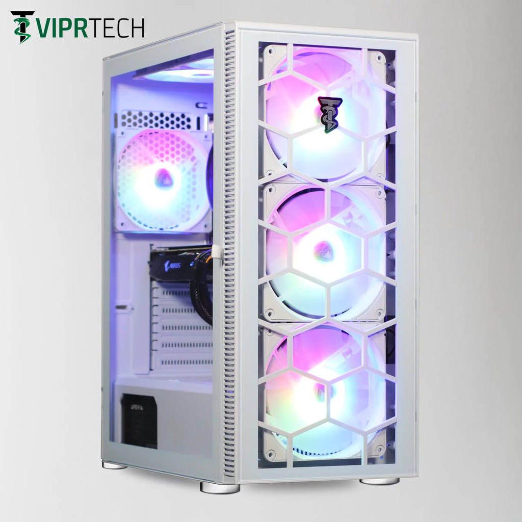 ViprTech.com Icefall Gaming PC Desktop - AMD Ryzen 5, NVIDIA RTX 2060, 16GB RAM, 1TB HDD I40819