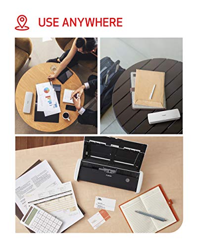 Canon imageFORMULA R10 Portable Document Scanner, USB Powered, Duplex X8590