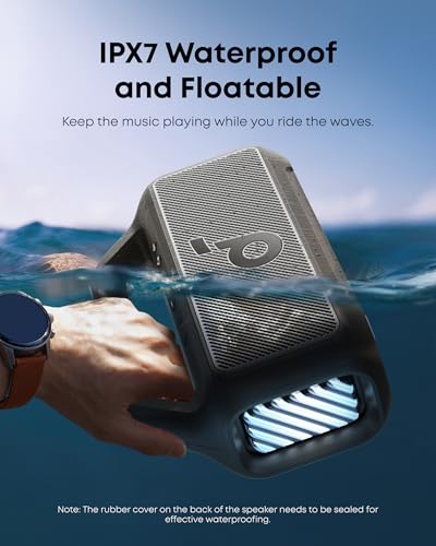 soundcore Boom 2 By Anker Outdoor Speaker, 80W, IPX7 Waterproof T558