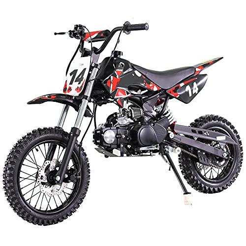 X-PRO 110cc Dirt Bike Pit Bike Dirt Pitbike 110 Dirt Pit Bike，Green