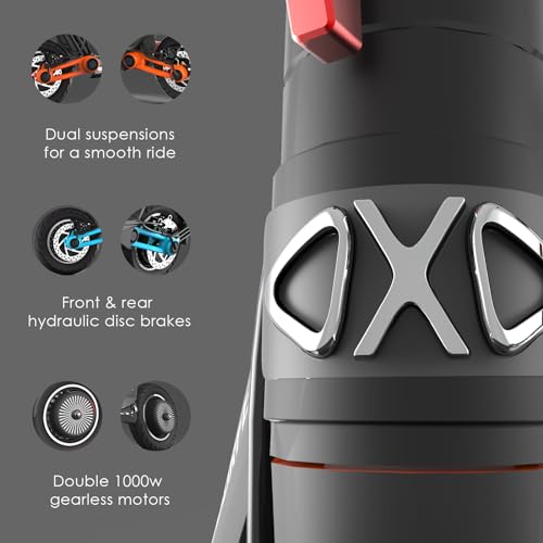 INOKIM OXO Super Electric Scooter for Adults, 40 MPH, 68 Miles Range Z972892