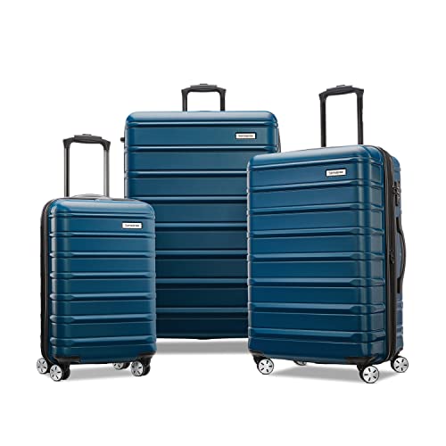 Samsonite Omni 2 Hardside Expandable Luggage 2-Piece Set, Lagoon Blue Q67173