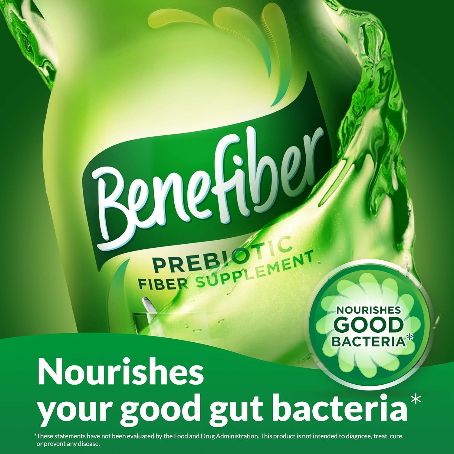 Benefiber Daily Prebiotic Dietary Fiber Supplement Powder, 38 servings D656729