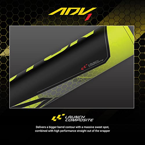 Easton ADV1 Youth Baseball Bat -12 Drop 2 5/8" Barrel Composite P735