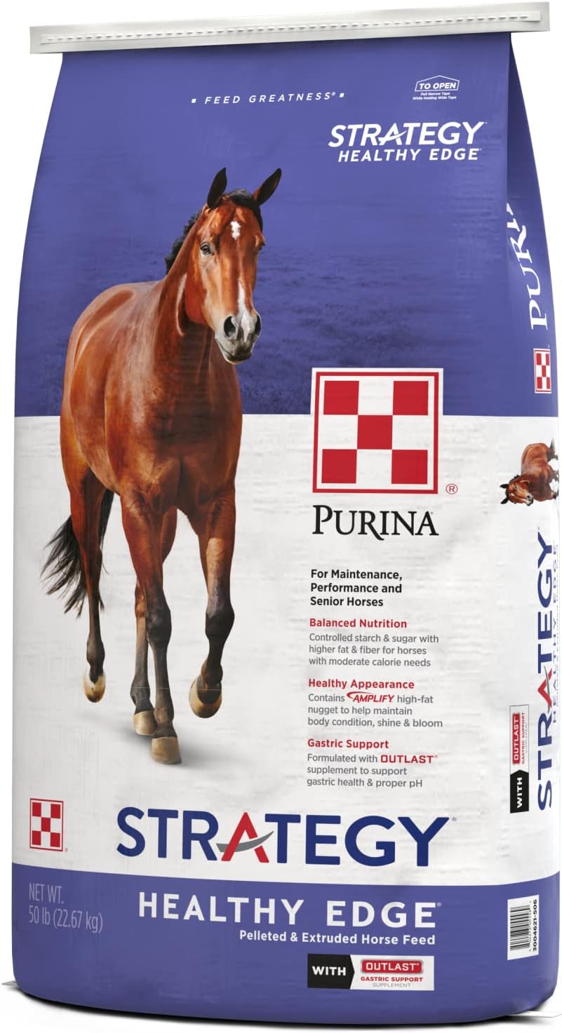 Purina Animal Nutrition Strategy Healthy Edge 50lb Textured E4336