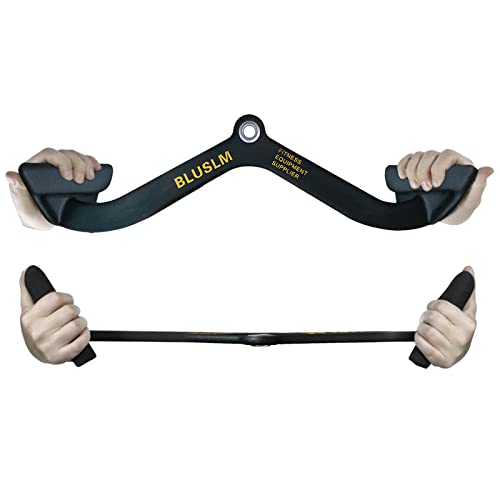 LAT Pull Down Bar for Cable Machine, Tricep Strength Training Handle M7875