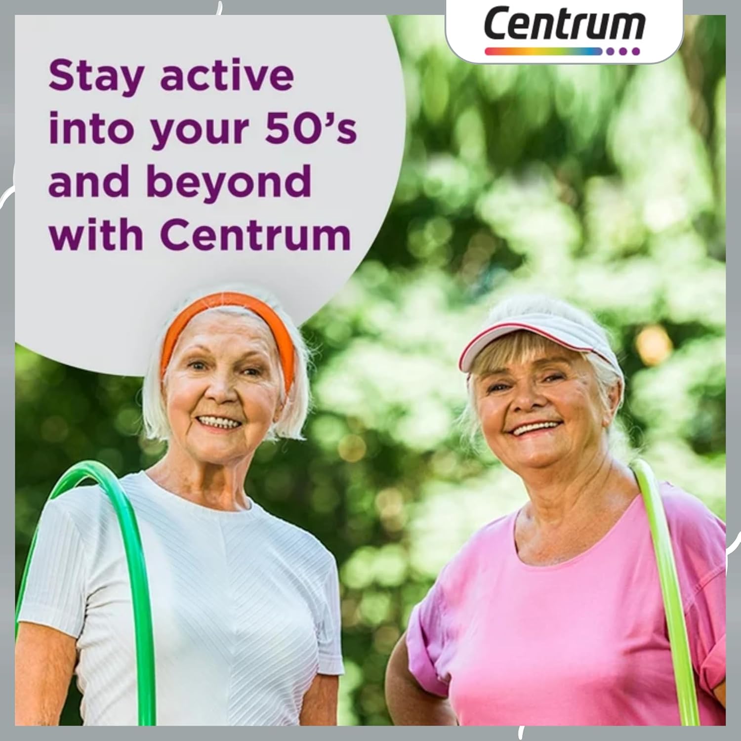 Centrum Silver Women's Multivitamin 50 Plus, 65 Tablets U281047