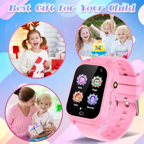 Waterproof Smart Watch for Kids with Games Camera and Touch Screen Q26959