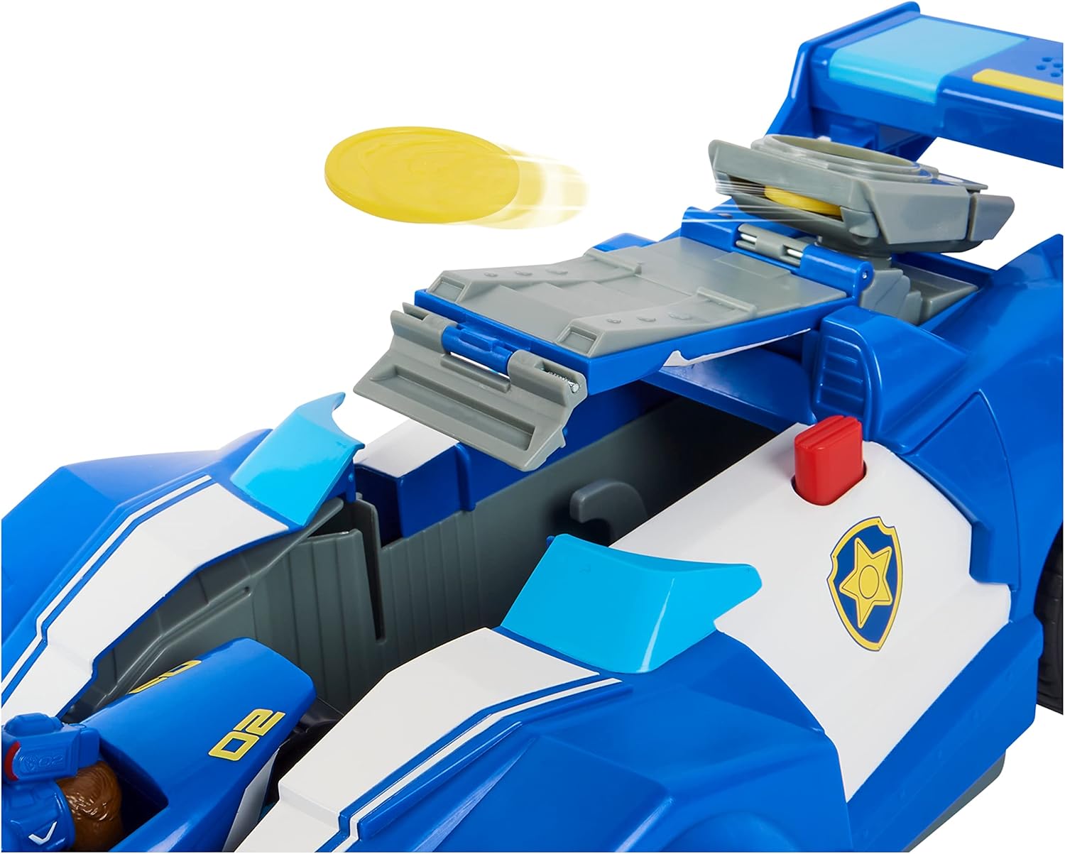Paw Patrol Chase 2-in-1 Transforming Movie City Cruiser Toy Car with Motorcycle A664253