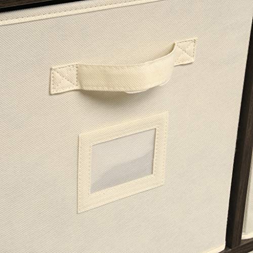 Sauder Stow-away 8-Cube Storage Organizer, Smoked Oak I47918