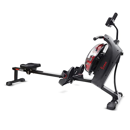 Sunny Health & Fitness Elite Water Rowing Machine T4389
