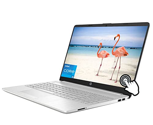 HP 15.6" HD Touchscreen Laptop 2023, 11th Gen Intel Core i5-1135G7 Up to 4.2 Ghz, Intel Iris Xe Graphics, HDMI, Webcam, Win11 +CUE Accessories (16GB RAM | 1TB SSD)