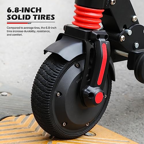 MoNiBloom E-Scooter Electric Folding Scooter with LED Display and Bluetooth APP E53743