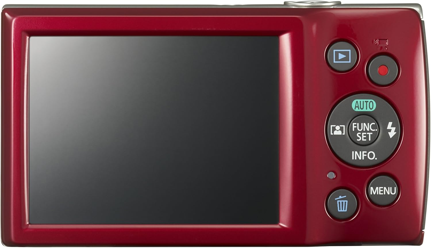 Canon PowerShot ELPH 180 Digital Camera, Red (Renewed) I4872