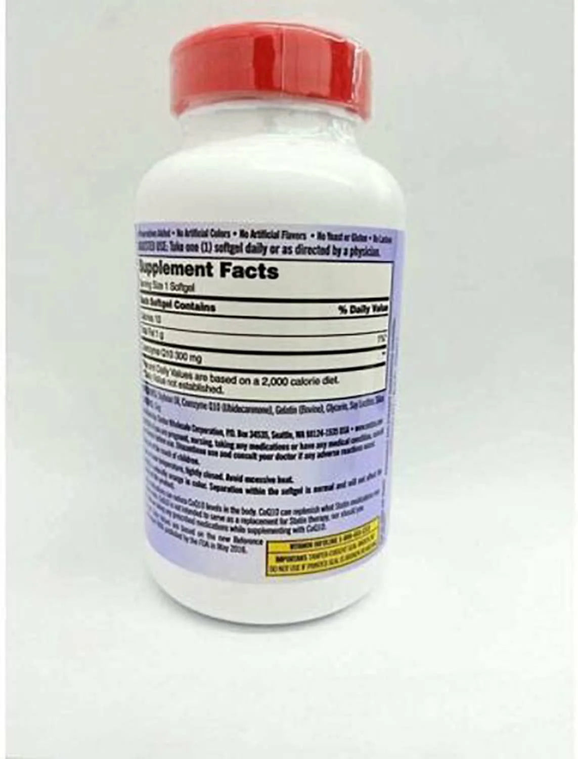 PACUM CoQ10 300mg Supplement 100 Softgels R984068