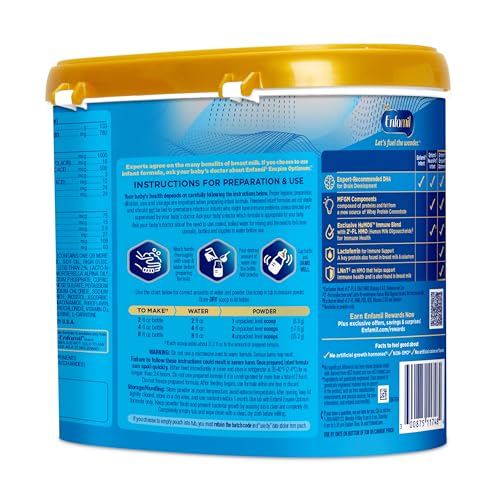 Enfamil Enspire Optimum Baby Formula Powder, 20.5 Oz Tub M18928