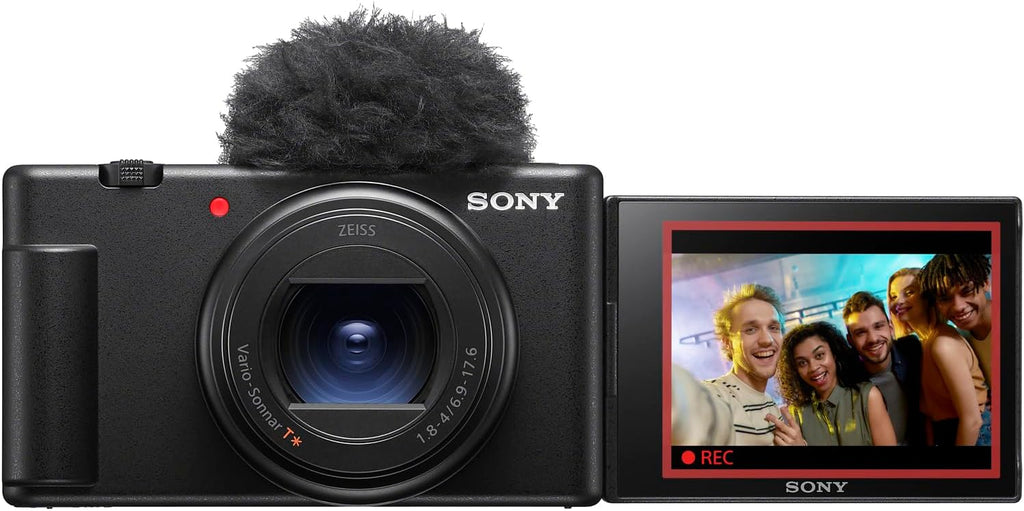 Sony ZV-1 II Vlog Camera 4K 20.1MP Black with ACCVC1 Kit L8247