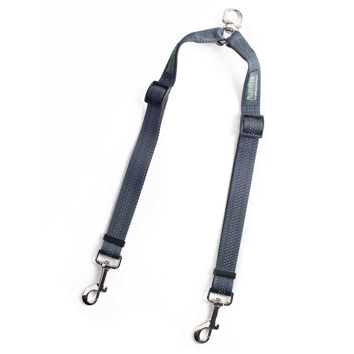 Mighty Paw Adjustable Double Dog Leash N87211