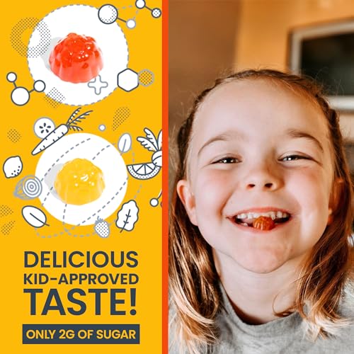 FIRST DAY Kids Daily Multivitamin Gummies with Organic Fruits & Veggies, 30 Day Supply X9693