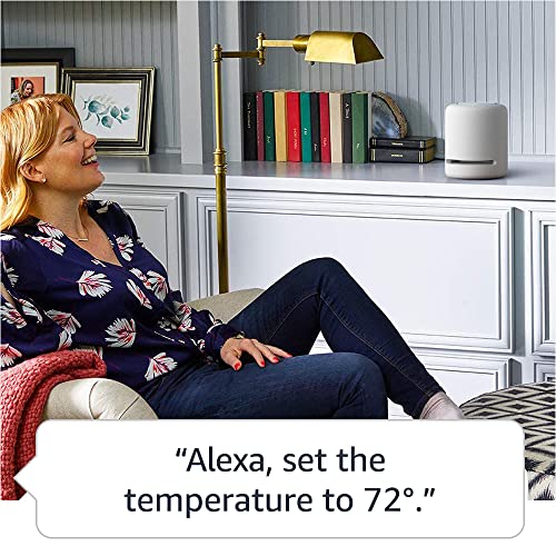 Certified Refurbished Echo Studio Smart Speaker with Dolby Atmos, Glacier White H893