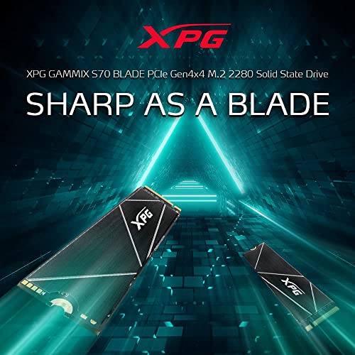 XPG GAMMIX S70 Blade 2TB PCIe Gen4 M.2 2280 Internal SSD for PS5 C25702