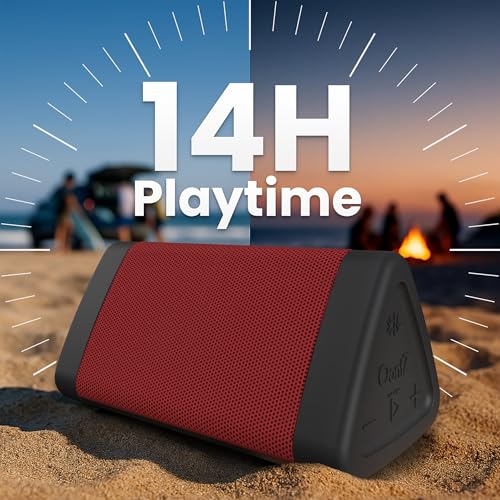 OontZ Angle 3 Portable Bluetooth 5.4 Speaker, IPX5 Water-Resistant, Black V1239