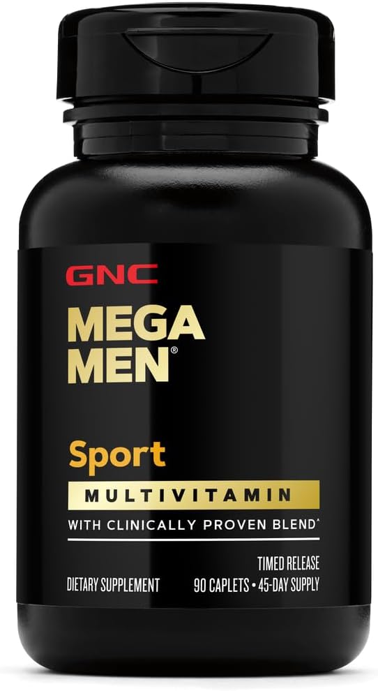 GNC Mega Men Sport Multivitamin, 90 Count B823