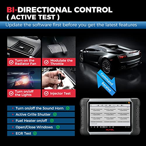 Autel MaxiCOM MK808S-TS TPMS Check and Relearn Tool Z829