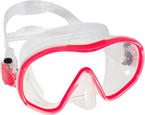 Cressi Single Lens Frameless Scuba Mask & Dry Snorkel C16062