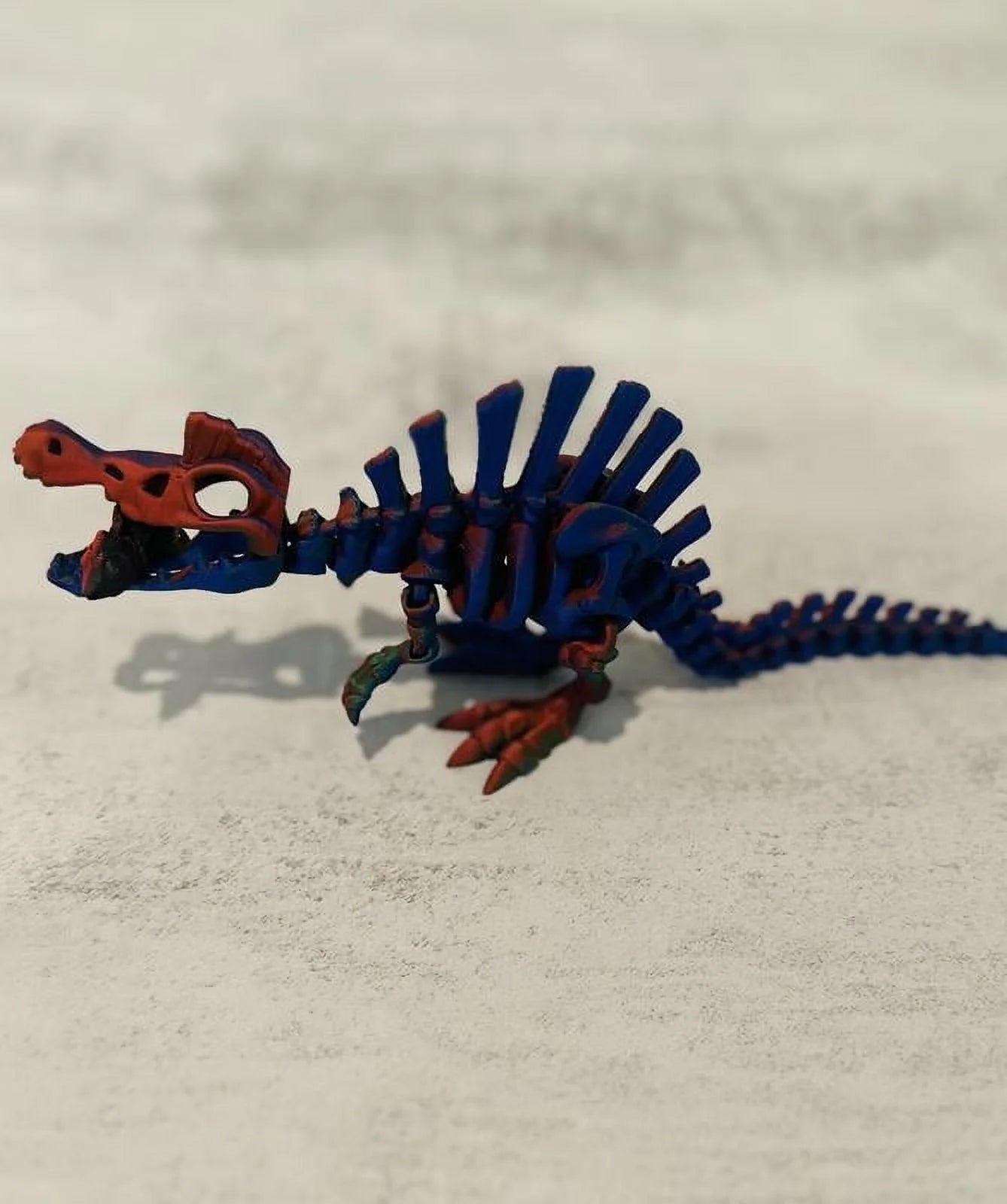 Dino Skeletons Multicolored Desk Ornament 3D Printed O59488