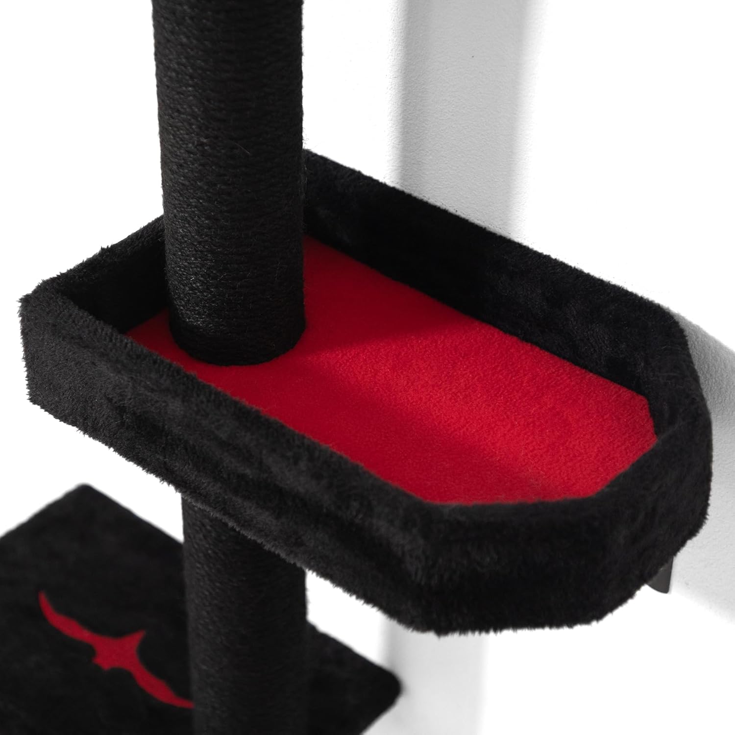 Gothic Wall-Mounted Cat Furniture Set 5-Piece with Shelves, Scratcher & Perch S419