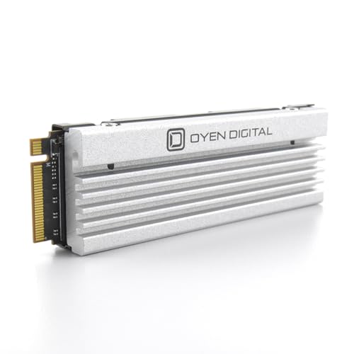 Oyen Digital Dash Pro 4TB NVMe PCIe TLC NAND SSD with Heatsink, Compatible with Sony PS5 Internal M.2 Slot