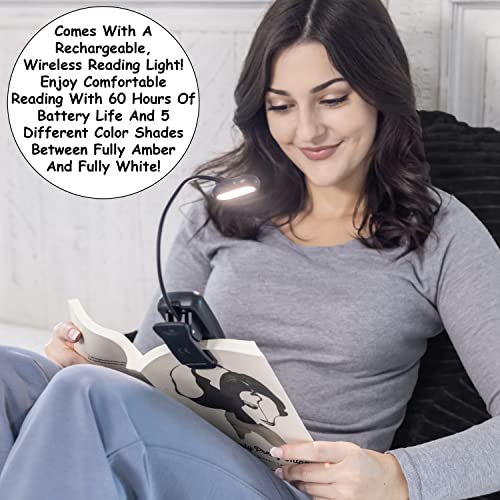 Homie Reading Pillow with Arm Rests and Back Support (Gray) X888319