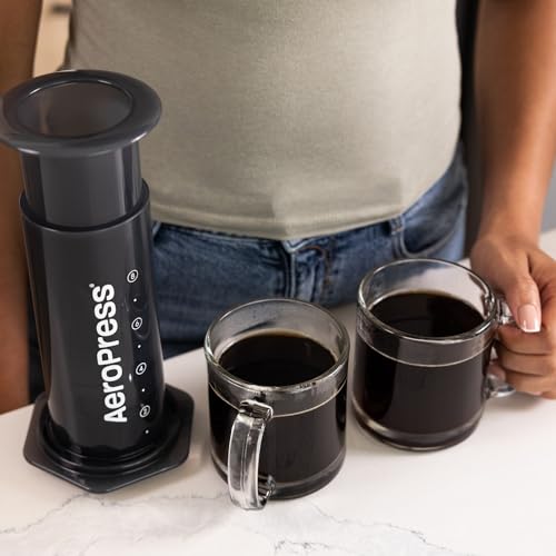AeroPress Original Coffee Press – 3-in-1 Portable Coffee Maker for Travel C406