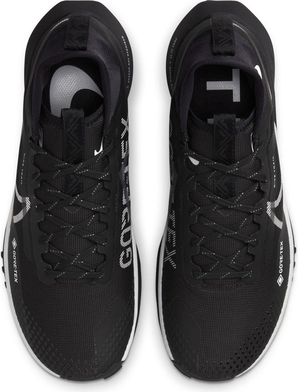 Nike Men's Low-Top Sneakers Black Wolf Grey Reflect Silver G526672