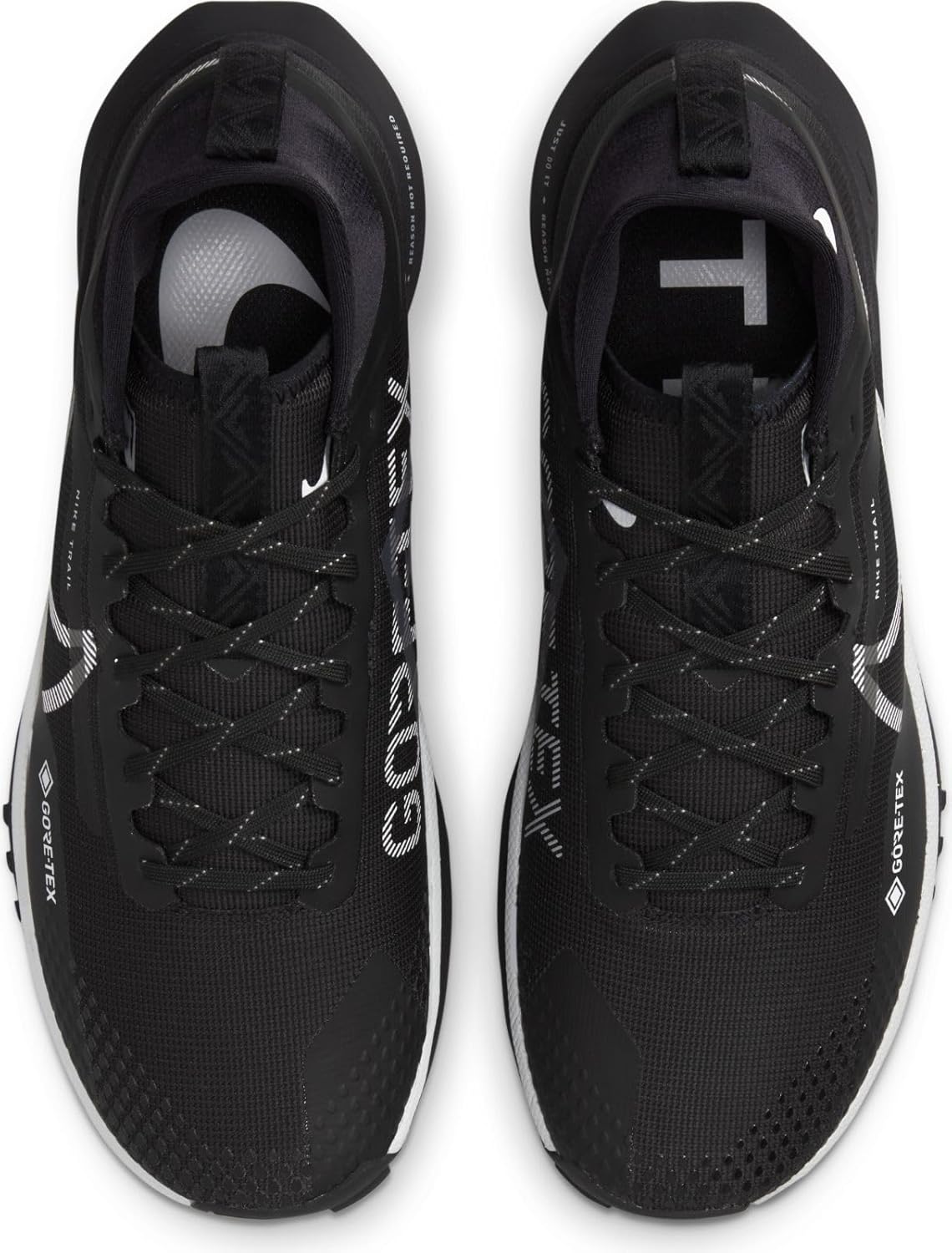 Nike Men's Low-Top Sneakers Black Wolf Grey Reflect Silver G526672