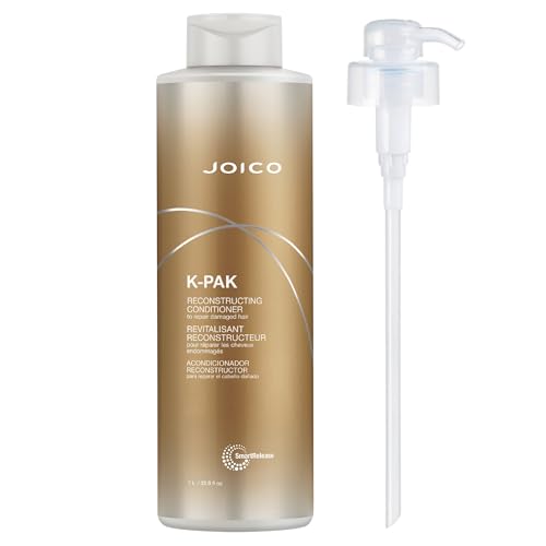 Joico K-PAK Daily Reconstructing Conditioner | For Damaged Hair | Restore Shine | Smooth & Detangle | Eliminate Static | With Keratin & Guajava Fruit Extract