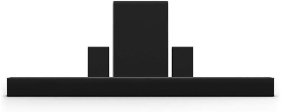 VIZIO SB36512-F6 36” 5.1.2 Channel Home Theater Surround Sound Bar with Dolby Atmos Wireless Subwoofer,Bluetooth,Chromecast built-in,Works with Google Assistant,HDMI ARC,Digital Coaxial,Optical