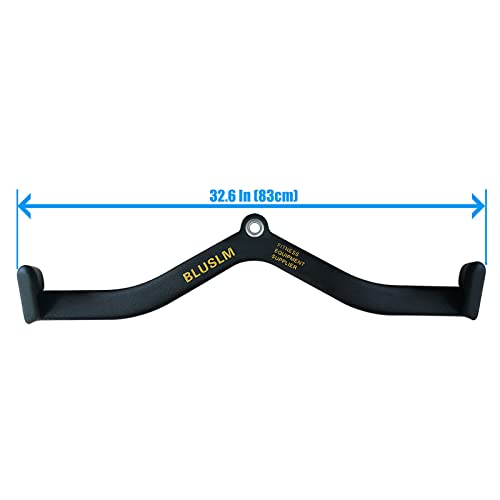 LAT Pull Down Bar for Cable Machine, Tricep Strength Training Handle M7875