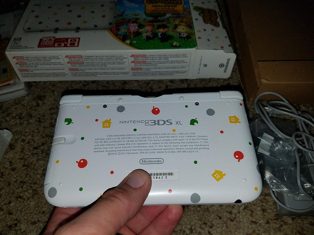 Nintendo 3DS XL Handheld Console with Animal Crossing Pre-Installed H93967
